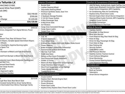 Used 2021 Kia Telluride LX image 5