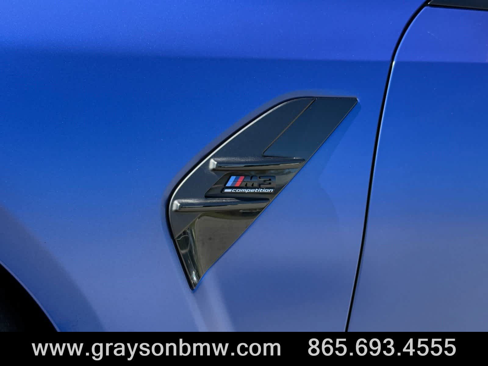 Used 2024 BMW M3 Competition w/ M Carbon Exterior Package RWD image 10