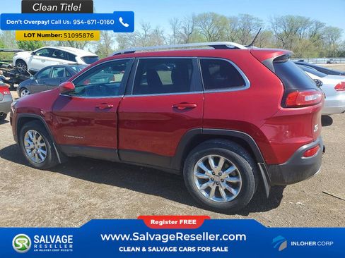 Used 2014 Jeep Cherokee Limited w/ Luxury Group AWD/4WD image 3