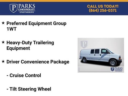 New 2025 Chevrolet Express 2500 Extended w/ Driver Convenience Package RWD image 4