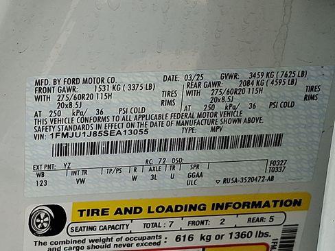 Used 2025 Ford Expedition Active AWD/4WD image 26