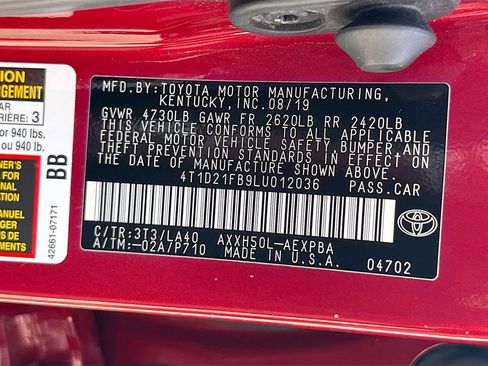 Used 2020 Toyota Avalon Limited w/ Advanced Safety Package FWD image 34