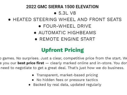 Used 2022 GMC Sierra 1500 Elevation