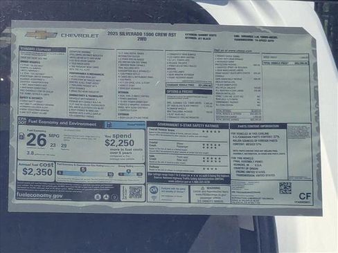 New 2025 Chevrolet Silverado 1500 RST w/ Max Trailering Package image 18
