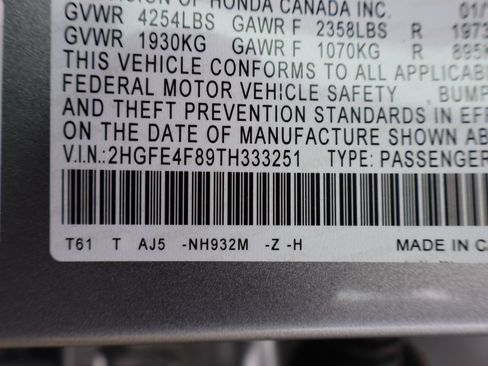 Certified 2026 Honda Civic Sport Touring image 35