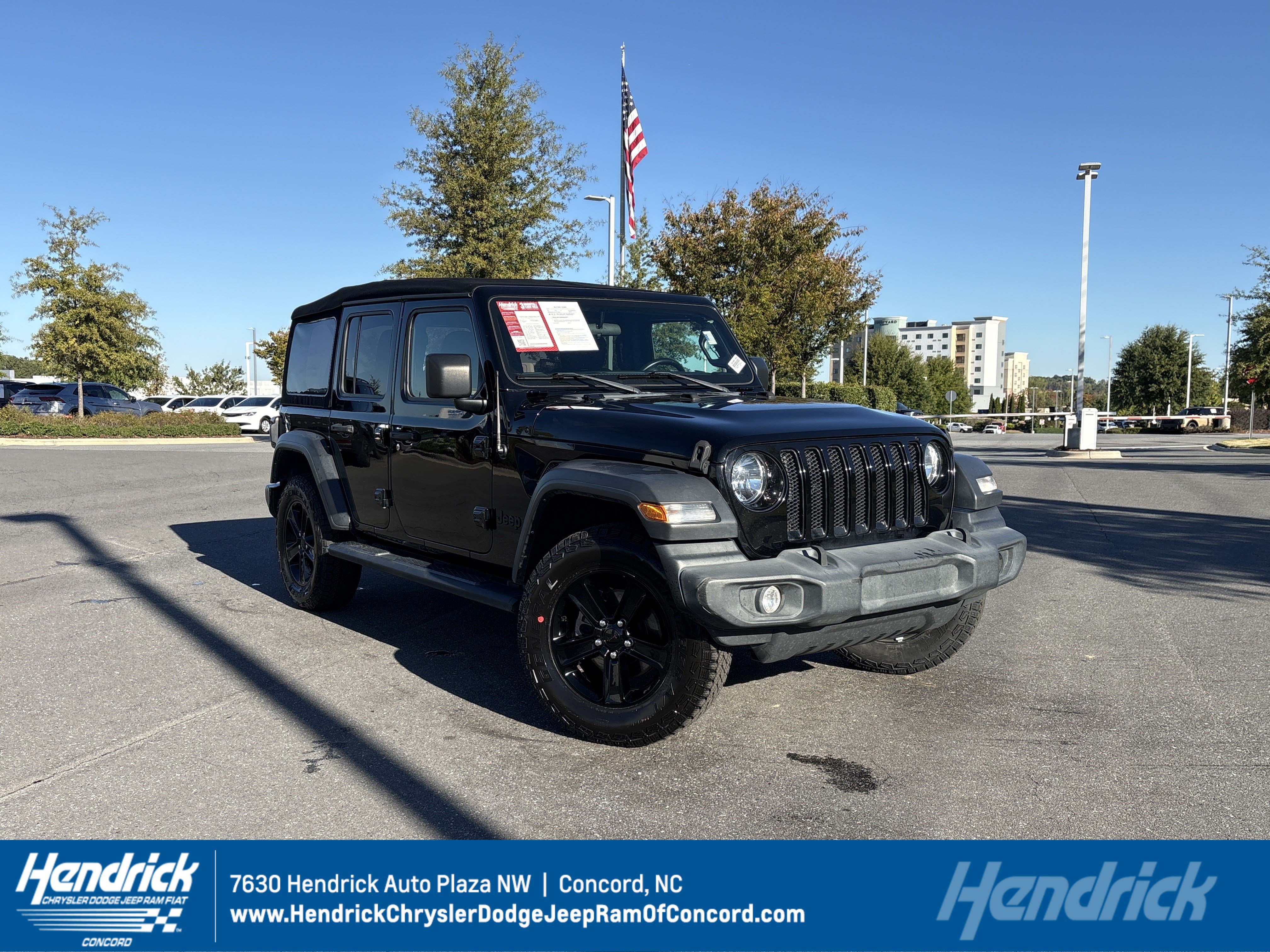 Used 2021 Jeep Wrangler Unlimited Sport AWD/4WD image 1