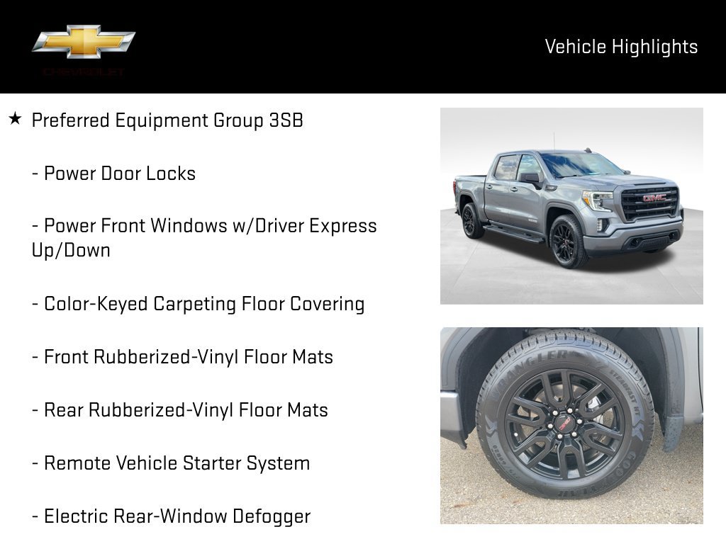 Used 2021 GMC Sierra 1500 Elevation w/ LPO, Elevation Black Package AWD/4WD image 21