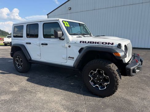 Used 2023 Jeep Wrangler Unlimited Rubicon w/ Steel Bumper Group AWD/4WD image 3