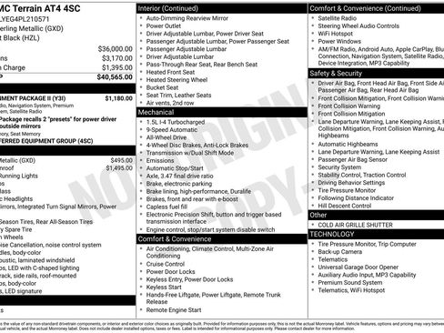 Used 2023 GMC Terrain AT4 w/ Infotainment Package II image 4