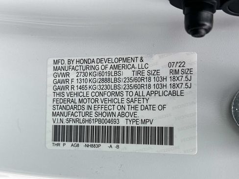Used 2023 Honda Odyssey EX-L image 42