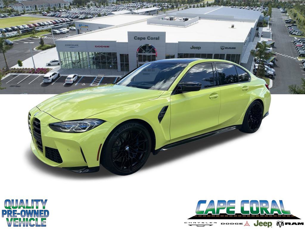 Used 2024 BMW M3 Competition w/ Parking Assistance Package AWD/4WD 360° Tour