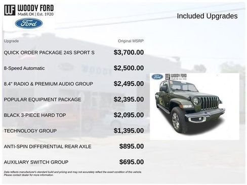 Used 2023 Jeep Gladiator Sport AWD/4WD image 8