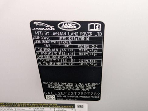 New 2026 Land Rover Defender 110 X-Dynamic SE AWD/4WD image 30