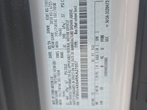 Used 2024 Ford Transit 350 XL RWD image 13