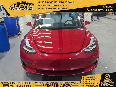 Used 2018 Tesla Model 3 Long Range AWD/4WD image 1