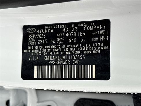 New 2026 Hyundai Elantra Blue image 32