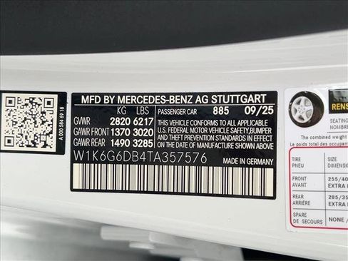 New 2026 Mercedes-Benz S 500 4MATIC image 18