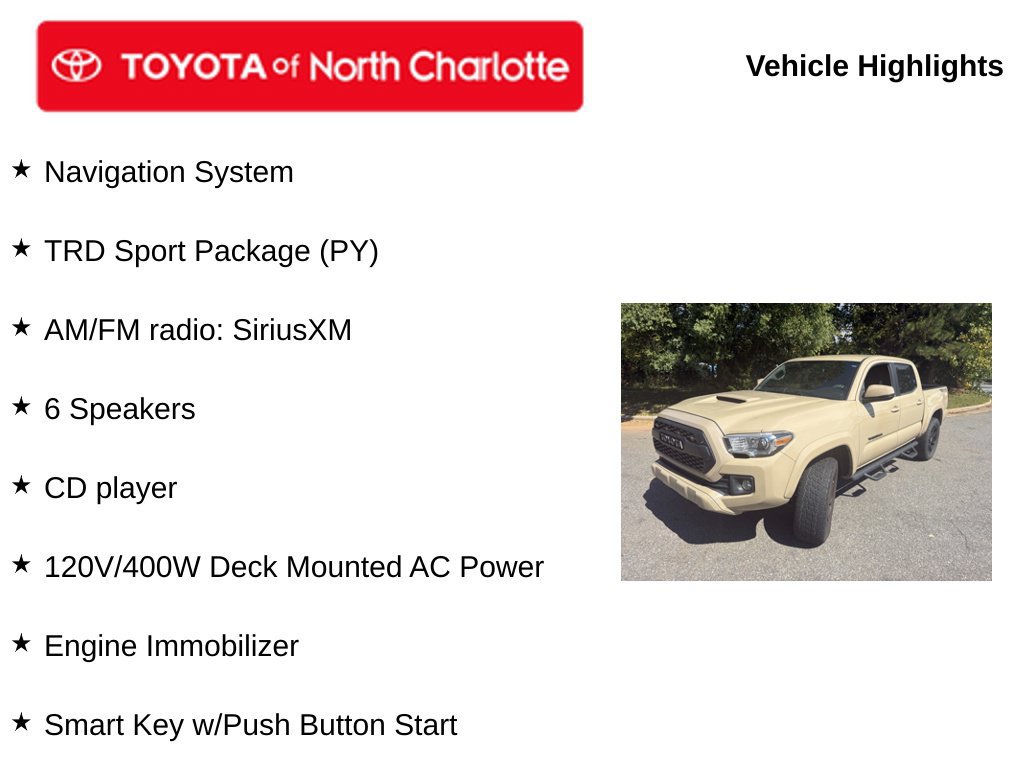 Used 2018 Toyota Tacoma TRD Sport AWD/4WD image 5