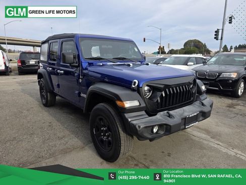 Used 2020 Jeep Wrangler Unlimited Sport image 1