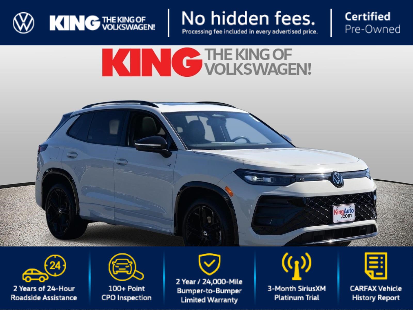 Certified 2025 Volkswagen Tiguan SE R-Line AWD/4WD image 1