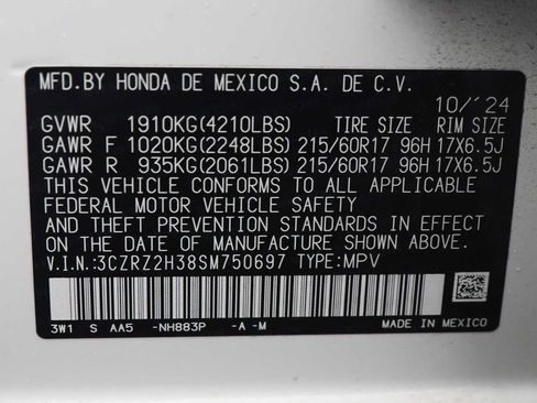 Used 2025 Honda HR-V LX image 32