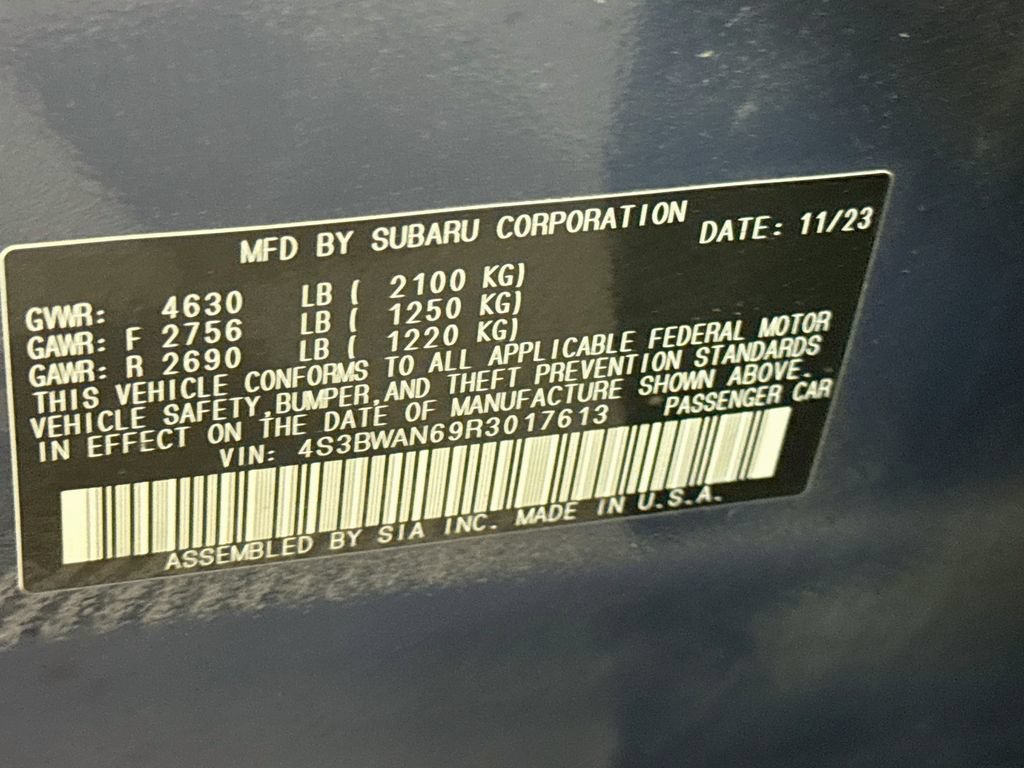 Certified 2024 Subaru Legacy Limited AWD/4WD image 35