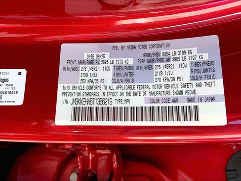 New 2026 MAZDA CX-90 Plug-In Hybrid w/ Premium Plus image 19