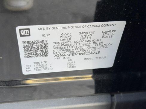 Used 2022 Chevrolet Equinox LS w/ LPO, Floor Liner Package image 27