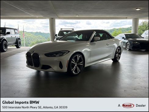 Used 2022 BMW 430i Convertible w/ Premium Package RWD image 1