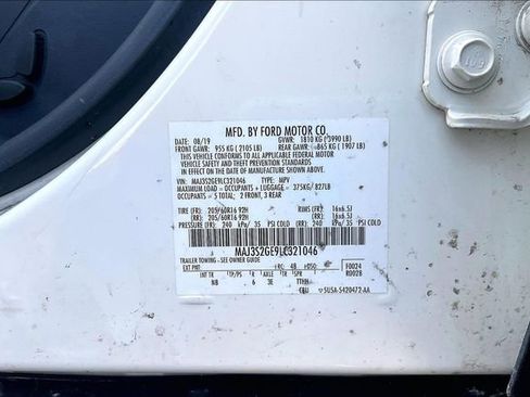 Used 2020 Ford EcoSport SE w/ SE Convenience Package image 33