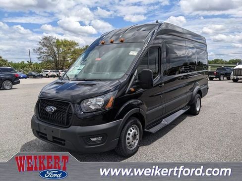 Used 2024 Ford Transit 350 148 High Roof Extended DRW w/ Upfitter Package AWD/4WD image 1