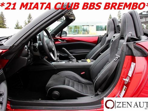 Used 2021 MAZDA MX-5 Miata Club w/ Brembo/BBS Recaro Package image 24