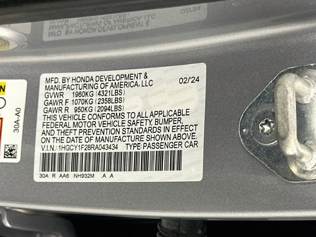 Certified 2024 Honda Accord LX image 28