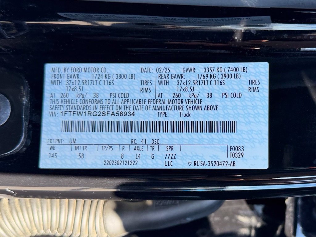 Used 2025 Ford F150 Raptor AWD/4WD image 30