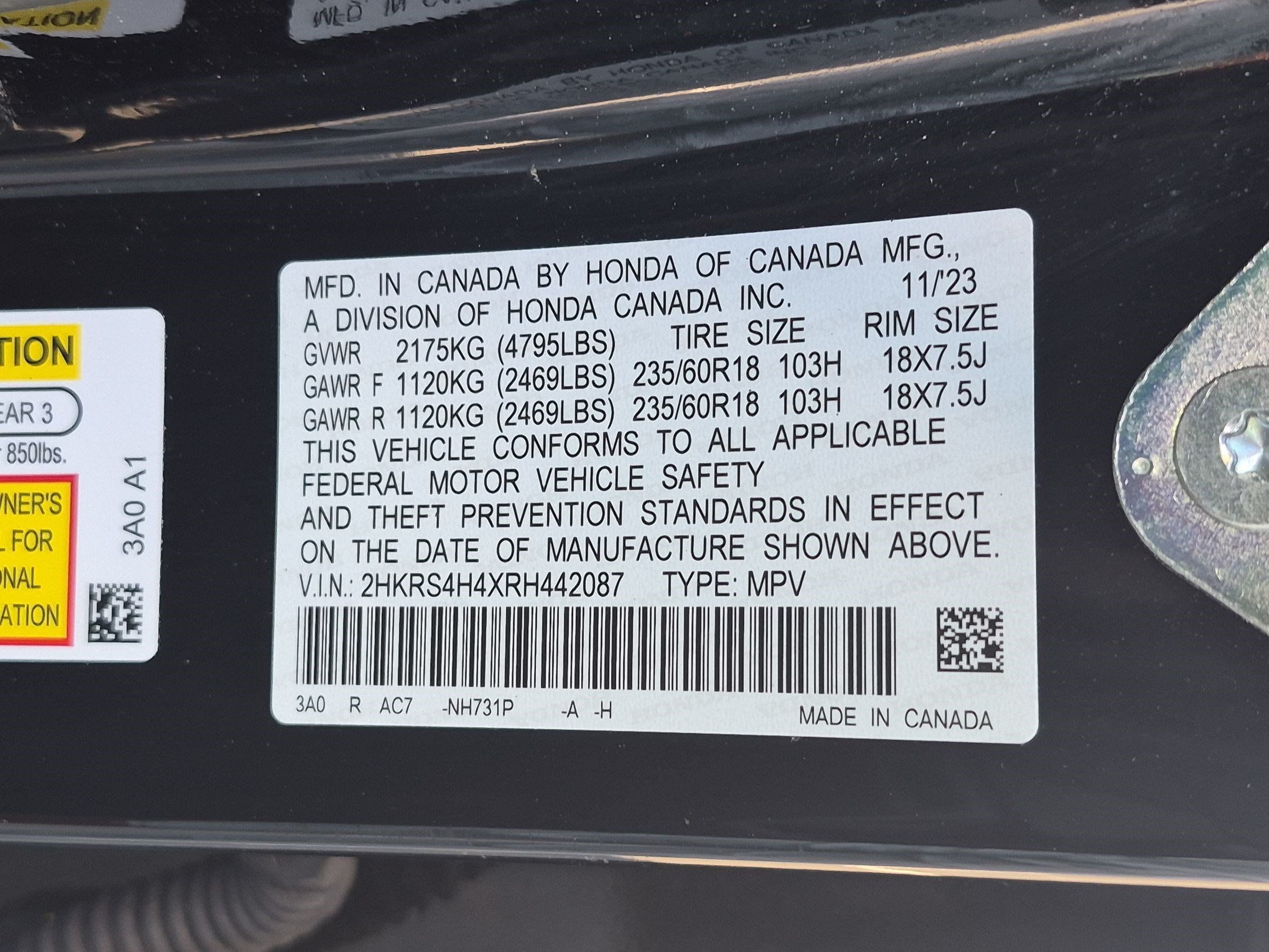 Certified 2024 Honda CR-V EX image 34