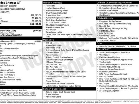Used 2023 Dodge Charger GT w/ Blacktop Package RWD image 31