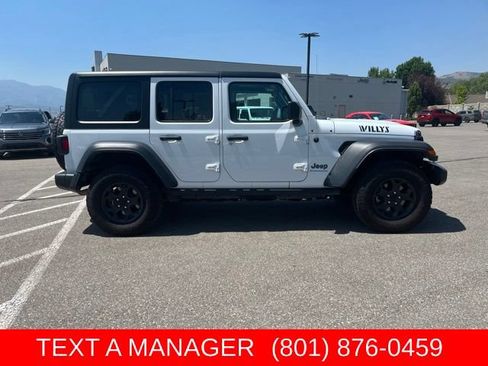 Used 2023 Jeep Wrangler Unlimited w/ 8.4" Radio Group AWD/4WD image 2
