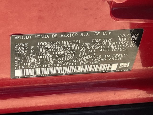 Used 2024 Honda HR-V Sport image 29