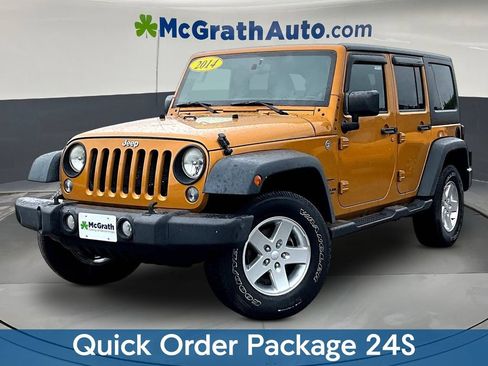 Used 2014 Jeep Wrangler Unlimited Sport w/ Quick Order Package 24S AWD/4WD image 3