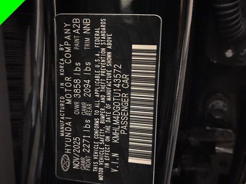 Certified 2026 Hyundai Elantra Sport w/ Cargo Package FWD image 20