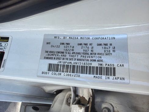 Used 2022 MAZDA MAZDA3 s FWD image 15