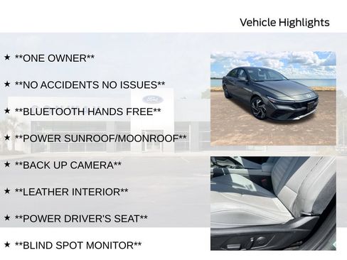 Used 2025 Hyundai Elantra Limited FWD image 6