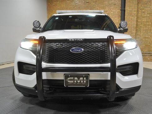 Used 2022 Ford Explorer Police AWD Red/Blue Lightbar a w/ Ready For The Road Package image 4