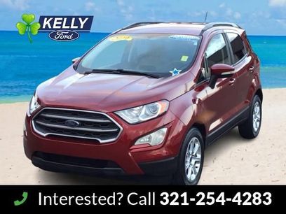 Certified 2019 Ford EcoSport SE w/ SE Convenience Package