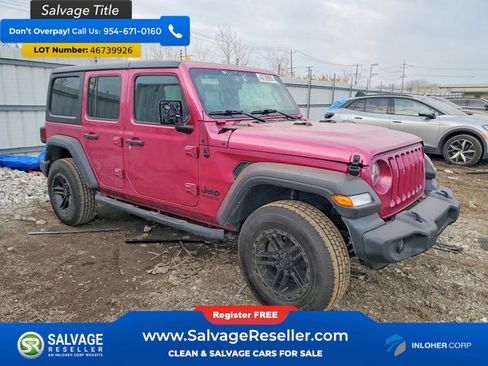 Used 2022 Jeep Wrangler Unlimited Sport image 5