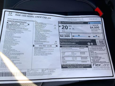 New 2026 RAM 1500 Rebel w/ Rebel Level 2 Equipment Group AWD/4WD image 17