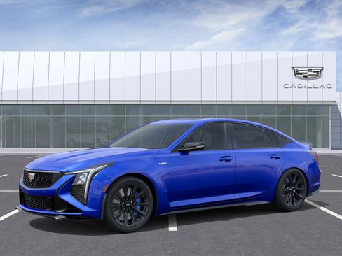 New 2026 Cadillac CT5 V Blackwing w/ Deep Ocean Appearance Package RWD image 2