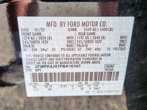 Certified 2023 Ford Edge ST-Line AWD/4WD image 27