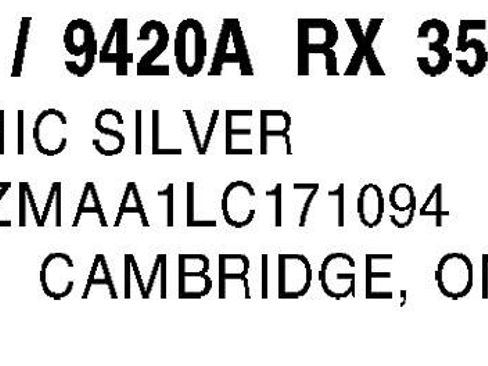 Used 2020 Lexus RX 350 FWD w/ Accessory Package image 85