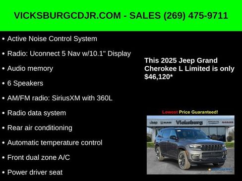New 2025 Jeep Grand Cherokee L Limited image 16